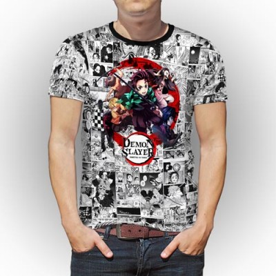 Camiseta FullArt Demon Slayer Mod.01